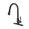 Kibi Single Handle Pull Down Kitchen Faucet F102MB - alternate 1